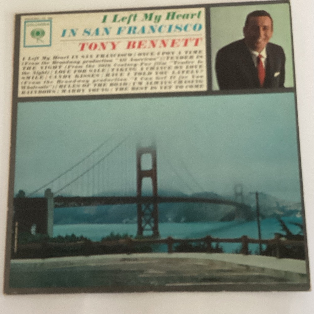 Columbia Black and White Tony Bennett Album
